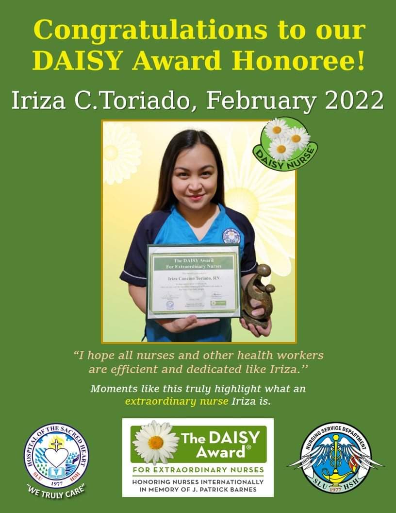 February 2022 DAIAY Award Honoree